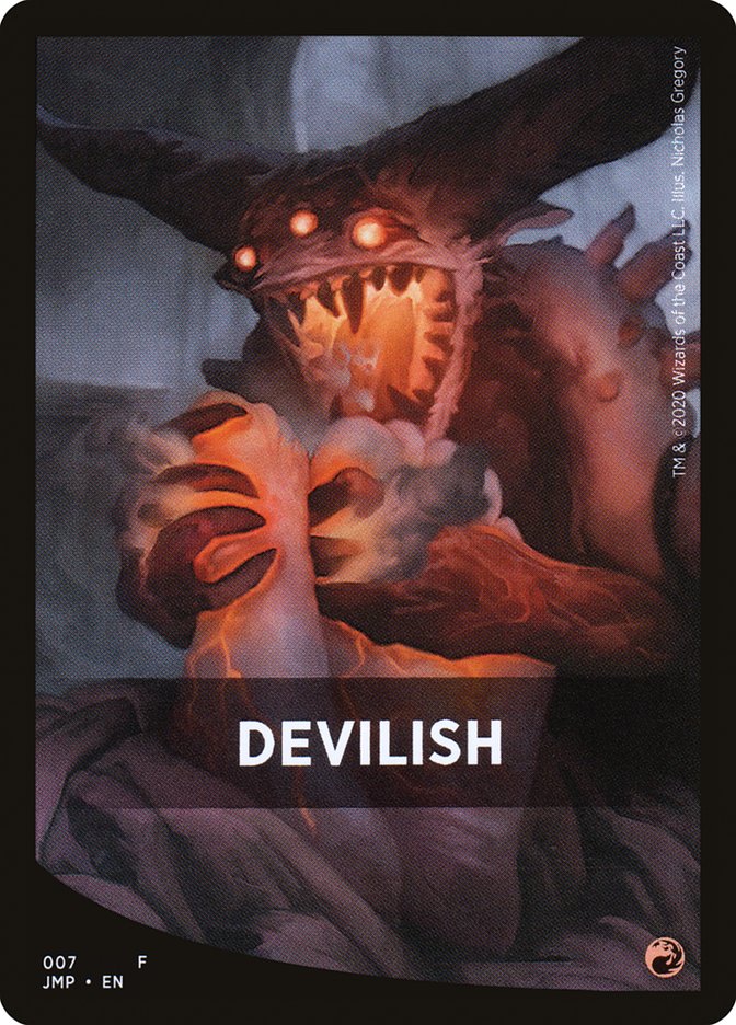 Devilish Theme Card [Jumpstart Front Cards] | Boutique FDB TCG