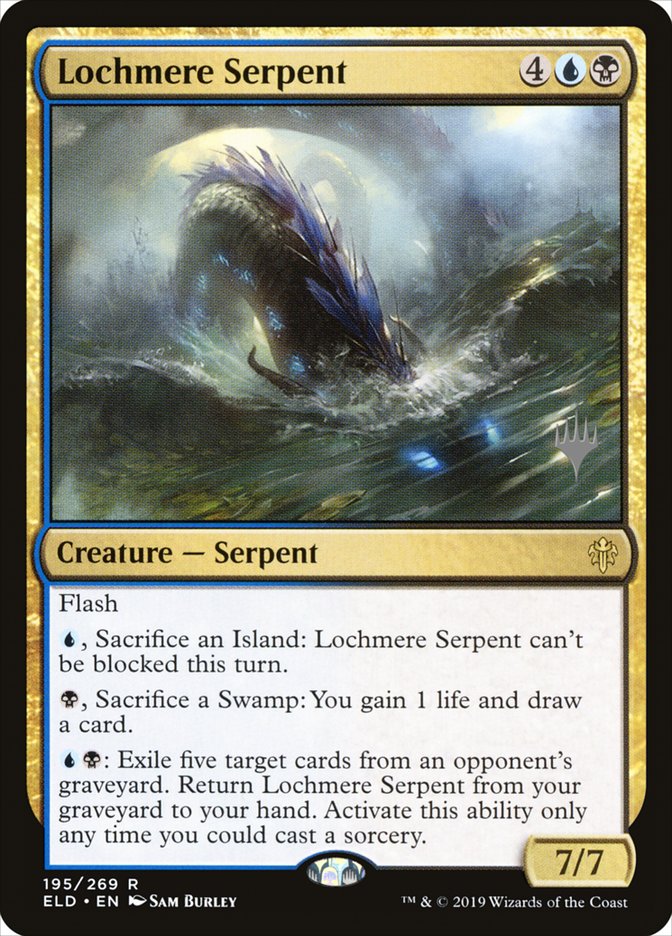 Lochmere Serpent (Promo Pack) [Throne of Eldraine Promos] | Boutique FDB TCG