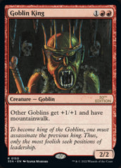 Goblin King [30th Anniversary Edition] | Boutique FDB TCG