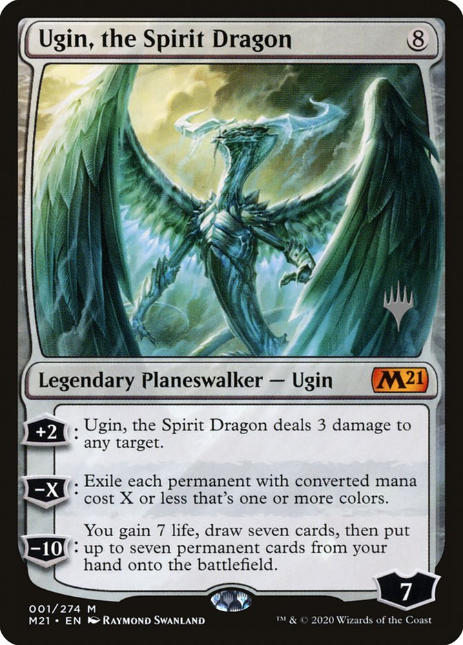 Ugin, the Spirit Dragon (Promo Pack) [Core Set 2021 Promos] | Boutique FDB TCG