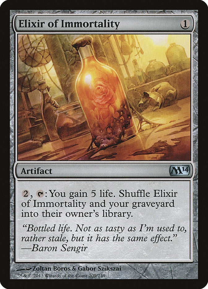 Elixir of Immortality [Magic 2014] | Boutique FDB TCG