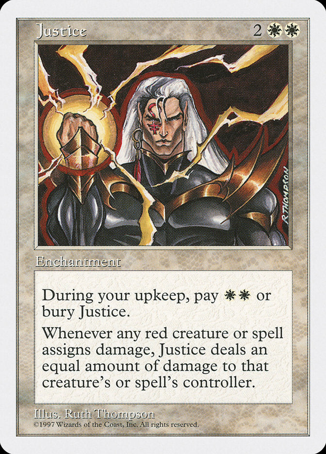 Justice [Fifth Edition] | Boutique FDB TCG