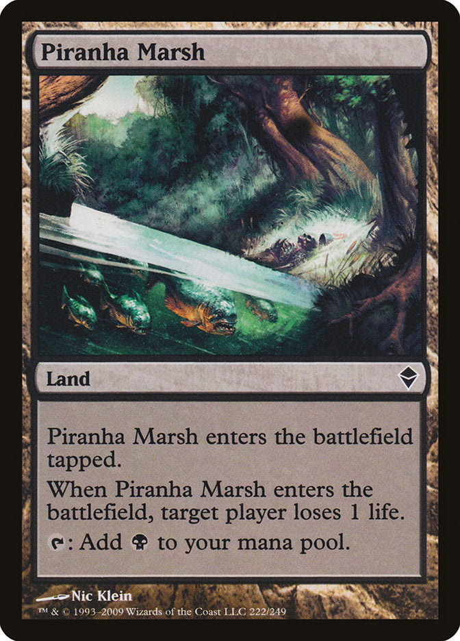 Piranha Marsh [Zendikar] | Boutique FDB TCG