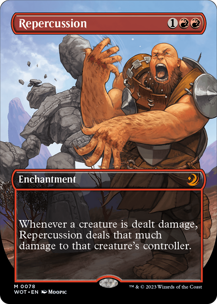Repercussion (Anime Borderless) [Wilds of Eldraine: Enchanting Tales] | Boutique FDB TCG