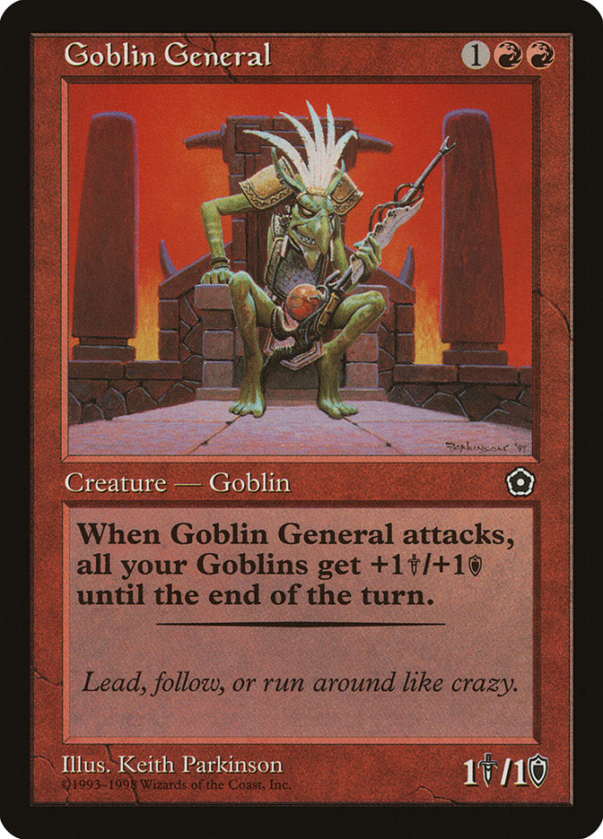 Goblin General [Portal Second Age] | Boutique FDB TCG