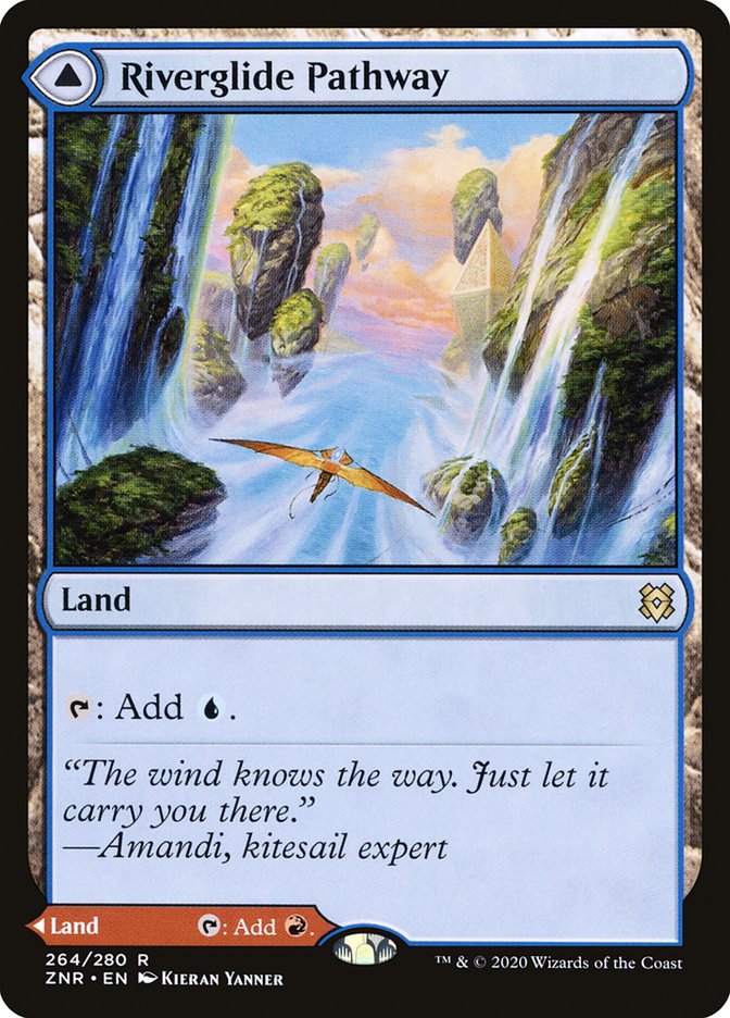 Riverglide Pathway // Lavaglide Pathway [Zendikar Rising] | Boutique FDB TCG