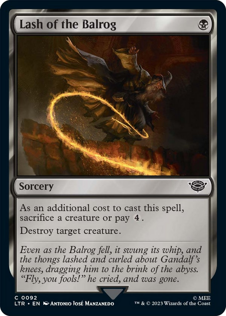 Lash of the Balrog [The Lord of the Rings: Tales of Middle-Earth] | Boutique FDB TCG