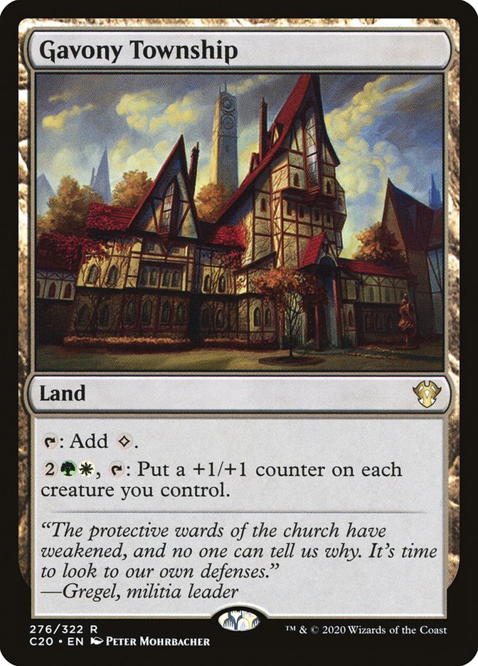 Gavony Township [Commander 2020] | Boutique FDB TCG