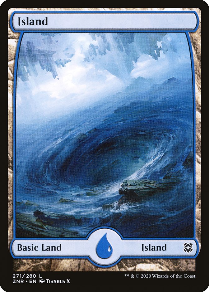 Island (271) [Zendikar Rising] | Boutique FDB TCG