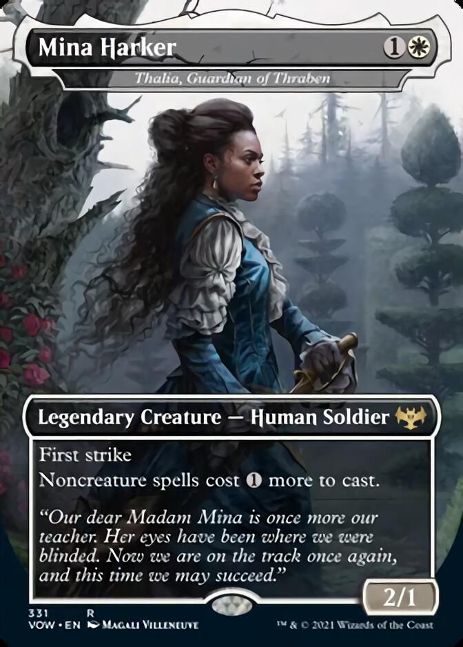 Thalia, Guardian of Thraben - Mina Harker [Innistrad: Crimson Vow] | Boutique FDB TCG