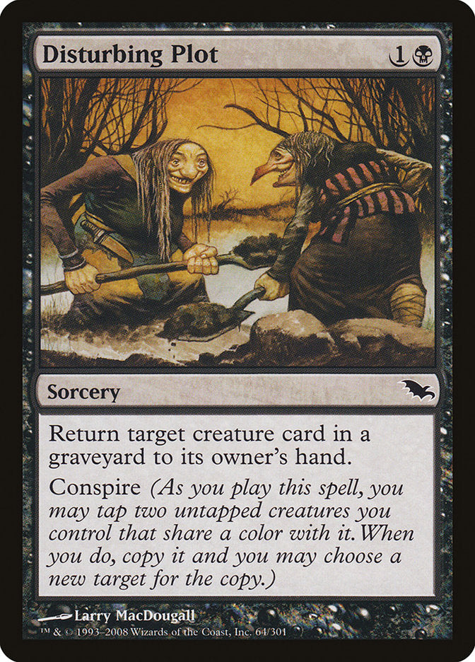 Disturbing Plot [Shadowmoor] | Boutique FDB TCG