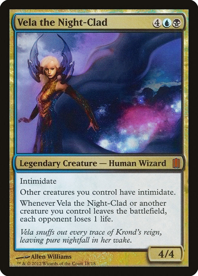 Vela the Night-Clad [Commander's Arsenal] | Boutique FDB TCG