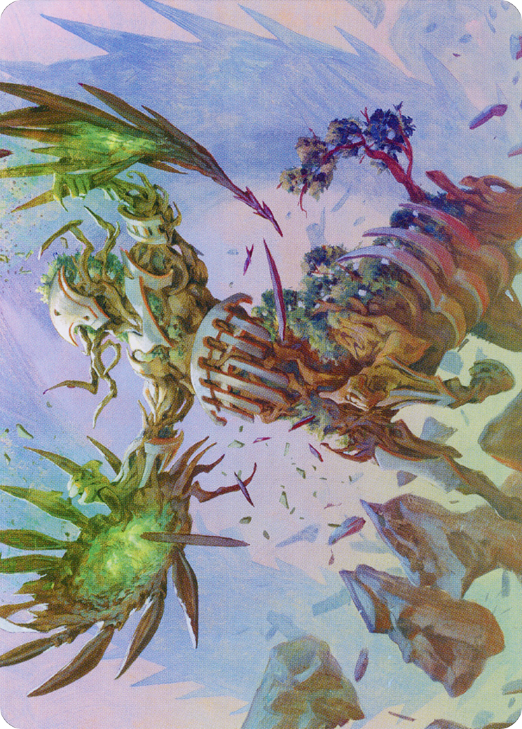 Botanical Brawler Art Card [March of the Machine Art Series] | Boutique FDB TCG