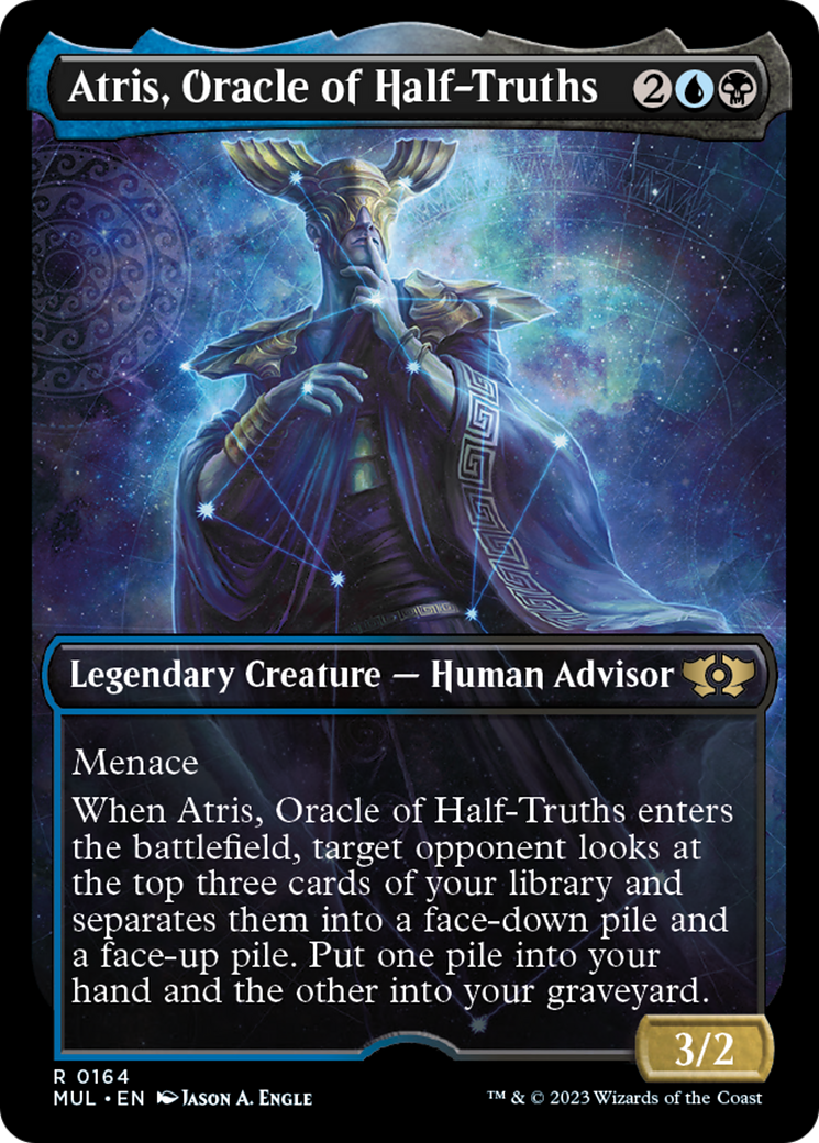 Atris, Oracle of Half-Truths (Halo Foil) [Multiverse Legends] | Boutique FDB TCG