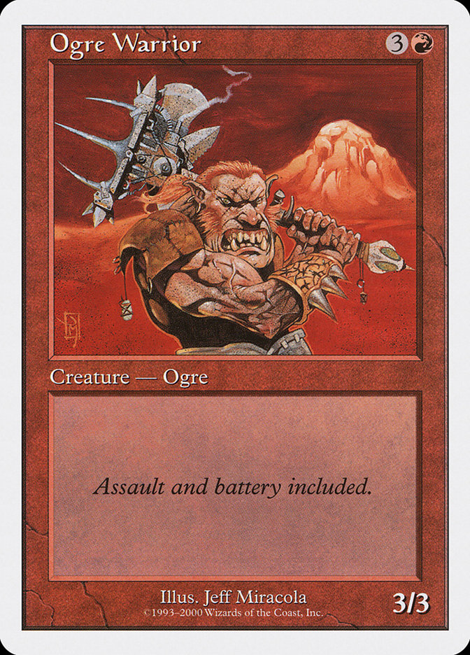 Ogre Warrior [Starter 2000] | Boutique FDB TCG