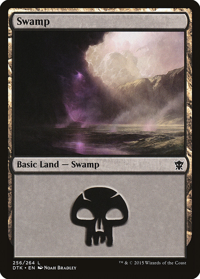 Swamp (256) [Dragons of Tarkir] | Boutique FDB TCG