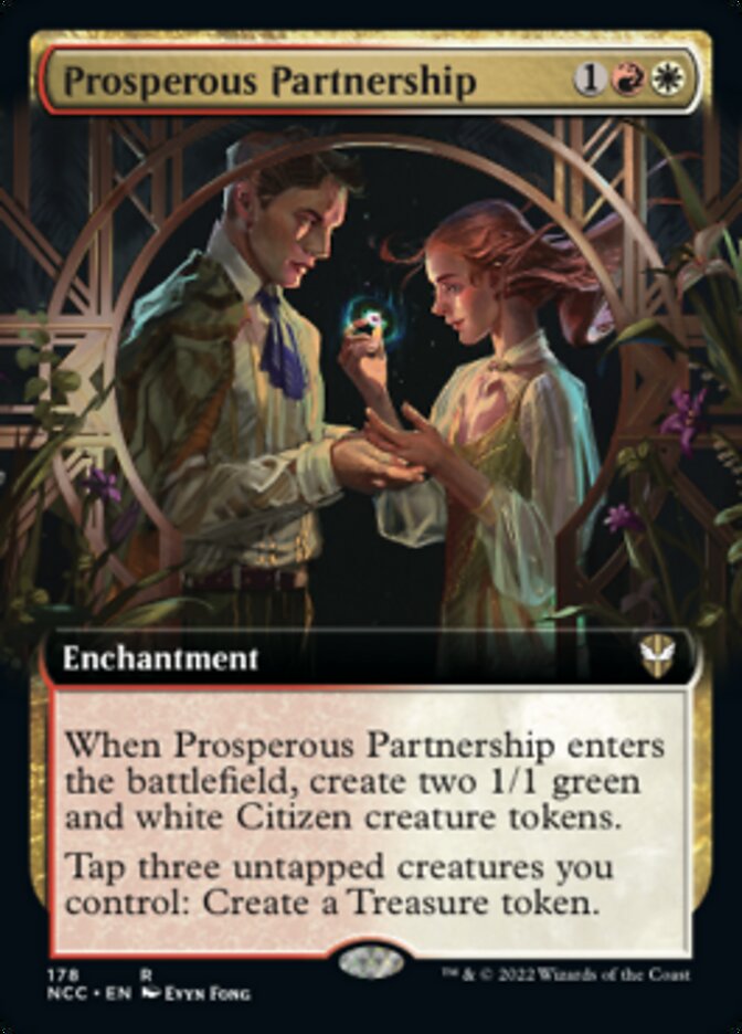 Prosperous Partnership (Extended Art) [Streets of New Capenna Commander] | Boutique FDB TCG