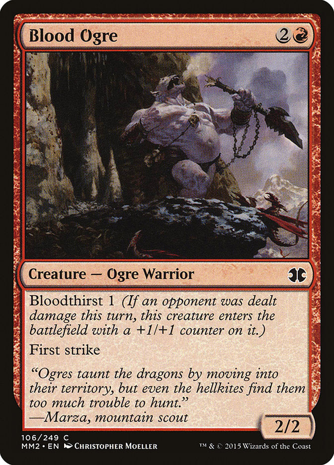 Blood Ogre [Modern Masters 2015] | Boutique FDB TCG