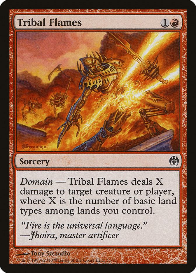 Tribal Flames [Duel Decks: Phyrexia vs. the Coalition] | Boutique FDB TCG