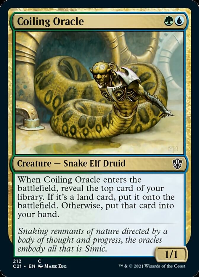 Coiling Oracle [Commander 2021] | Boutique FDB TCG