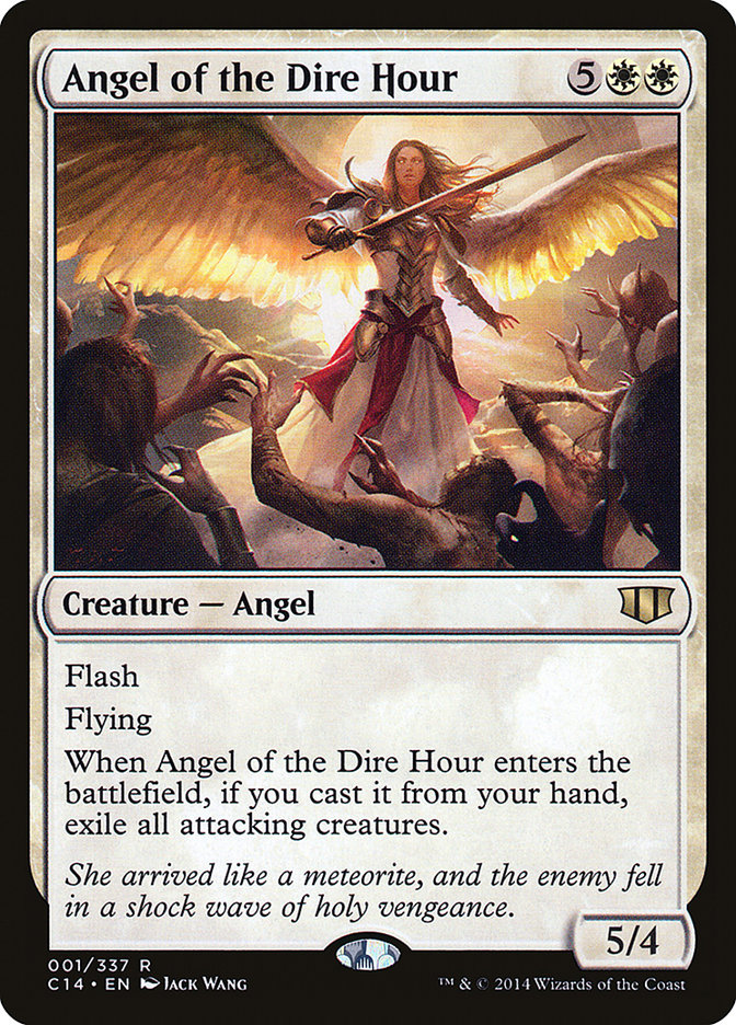 Angel of the Dire Hour [Commander 2014] | Boutique FDB TCG