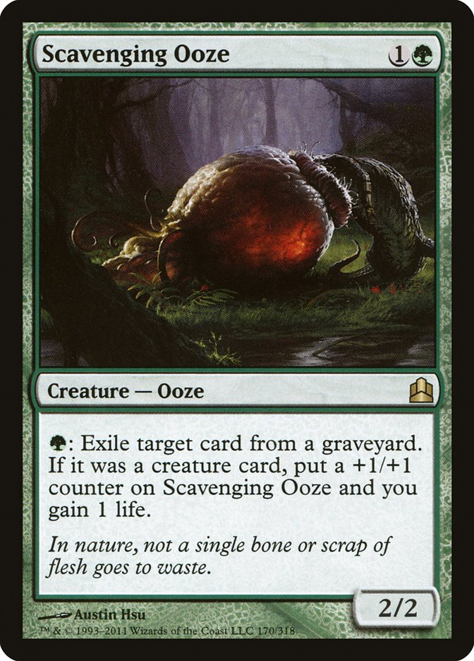 Scavenging Ooze [Commander 2011] | Boutique FDB TCG