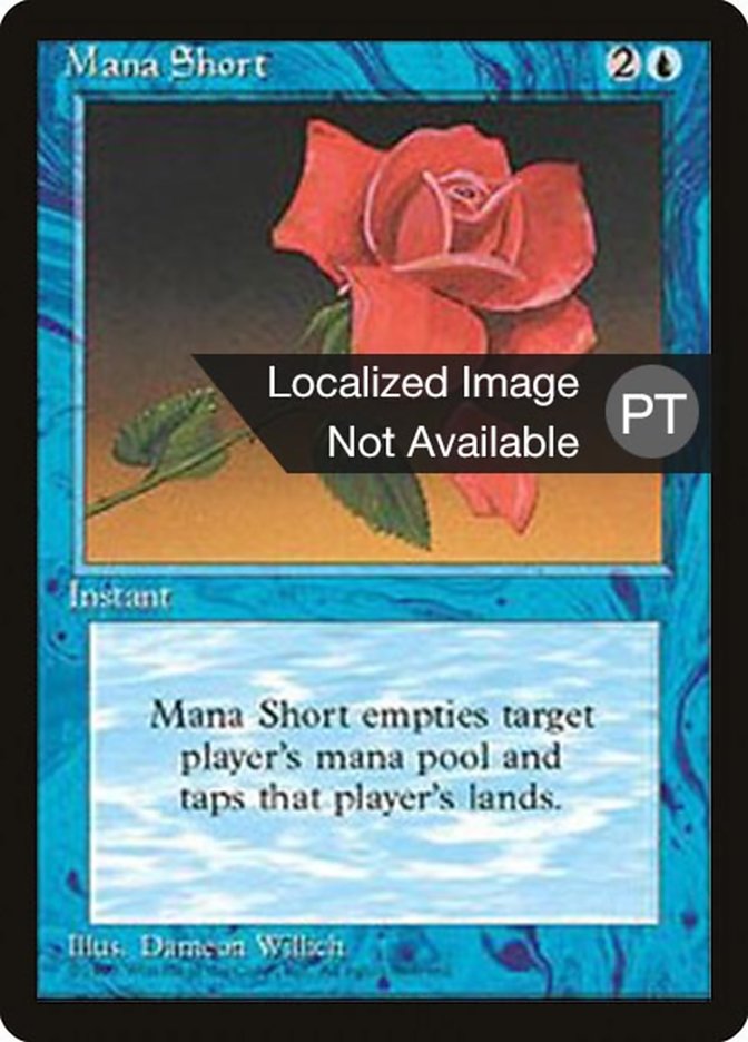 Mana Short [Fourth Edition (Foreign Black Border)] | Boutique FDB TCG