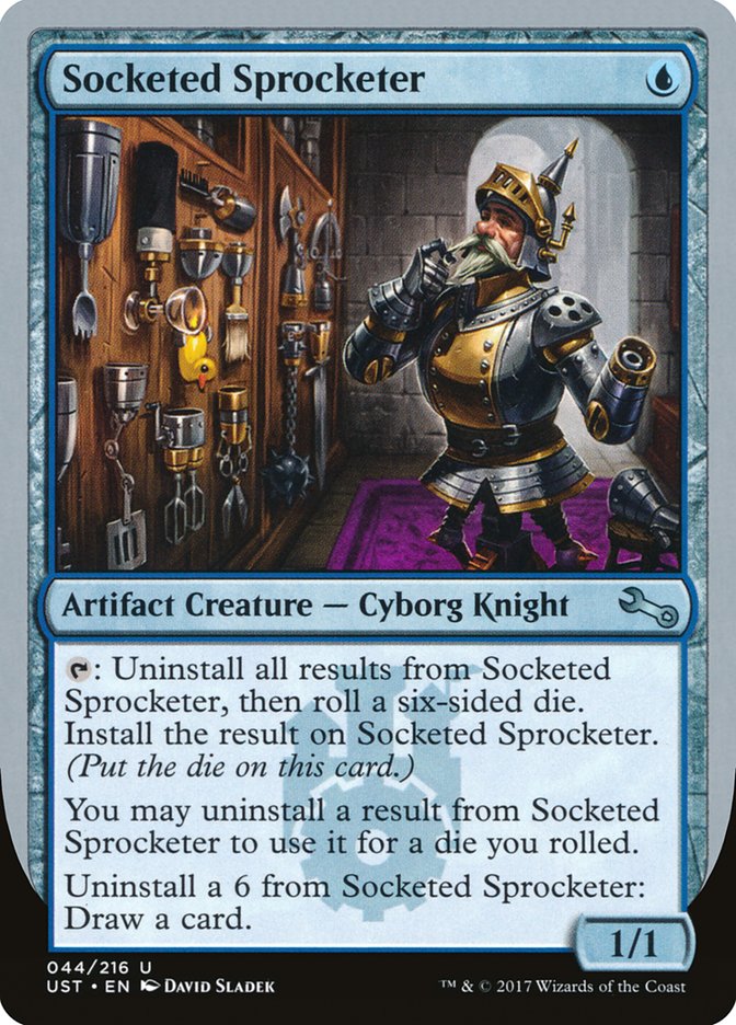 Socketed Sprocketer [Unstable] | Boutique FDB TCG