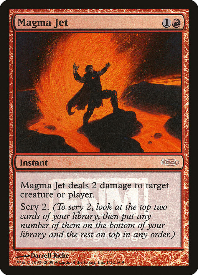 Magma Jet [Friday Night Magic 2009] | Boutique FDB TCG