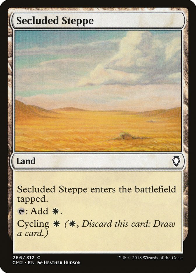 Secluded Steppe [Commander Anthology Volume II] | Boutique FDB TCG