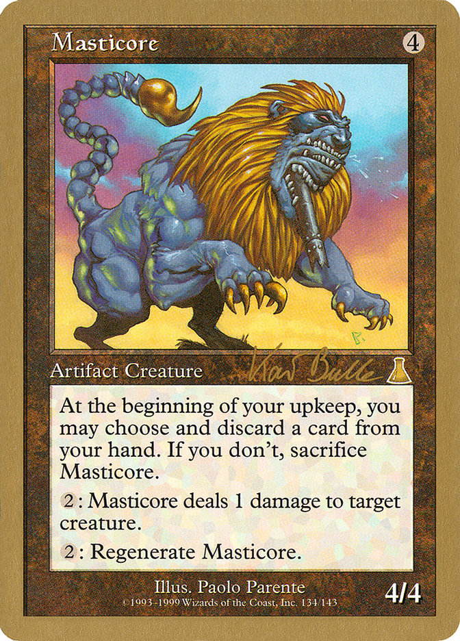 Masticore (Kai Budde) [World Championship Decks 1999] | Boutique FDB TCG