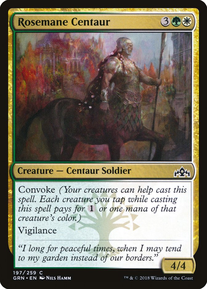 Rosemane Centaur [Guilds of Ravnica] | Boutique FDB TCG