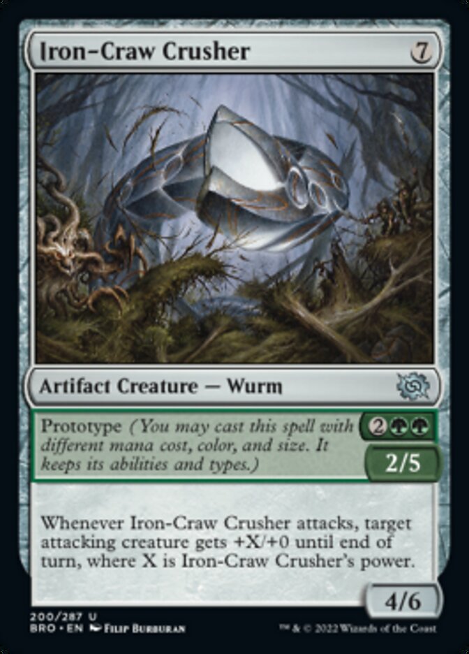 Iron-Craw Crusher [The Brothers' War] | Boutique FDB TCG