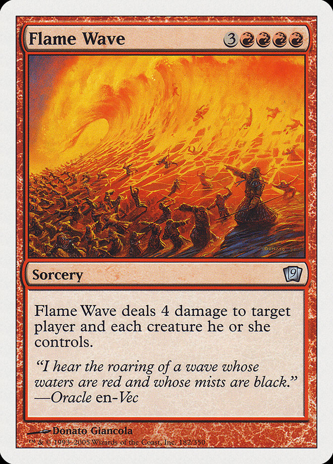 Flame Wave [Ninth Edition] | Boutique FDB TCG