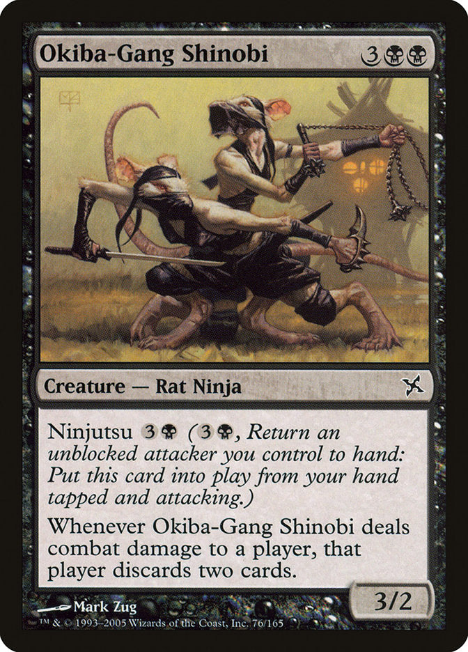 Okiba-Gang Shinobi [Betrayers of Kamigawa] | Boutique FDB TCG