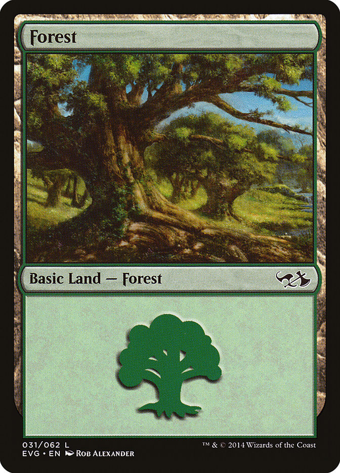 Forest (31) (Elves vs. Goblins) [Duel Decks Anthology] | Boutique FDB TCG