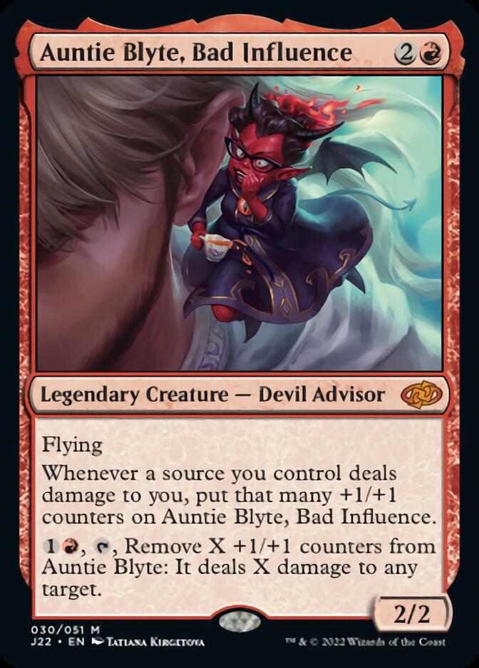 Auntie Blyte, Bad Influence [Jumpstart 2022] | Boutique FDB TCG