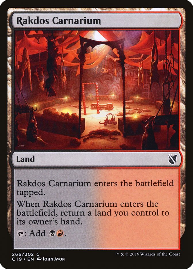 Rakdos Carnarium [Commander 2019] | Boutique FDB TCG