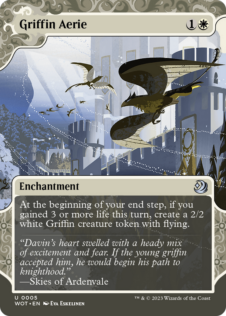 Griffin Aerie [Wilds of Eldraine: Enchanting Tales] | Boutique FDB TCG