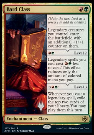 Bard Class (Promo Pack) [Dungeons & Dragons: Adventures in the Forgotten Realms Promos] | Boutique FDB TCG