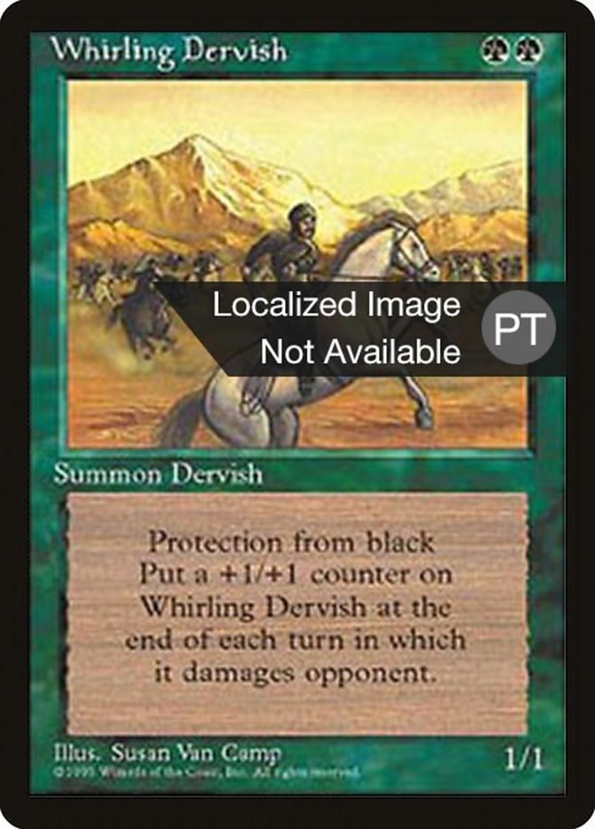 Whirling Dervish [Fourth Edition (Foreign Black Border)] | Boutique FDB TCG