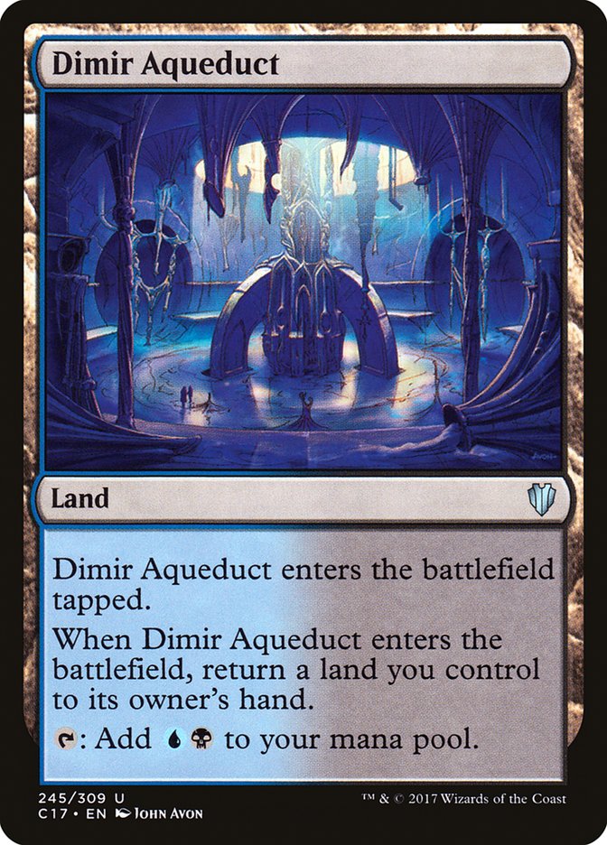 Dimir Aqueduct [Commander 2017] | Boutique FDB TCG