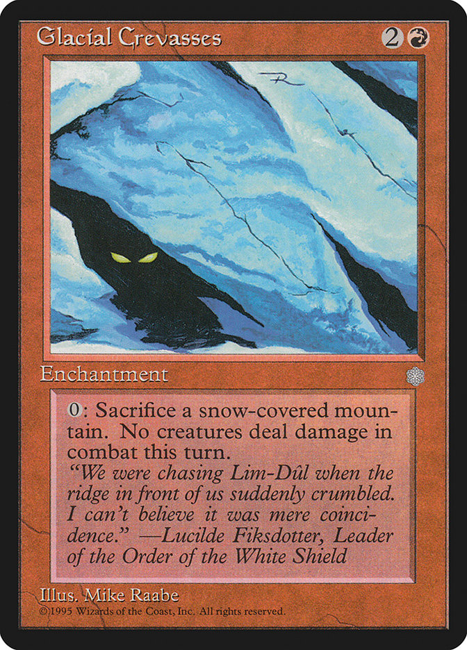 Glacial Crevasses [Ice Age] | Boutique FDB TCG