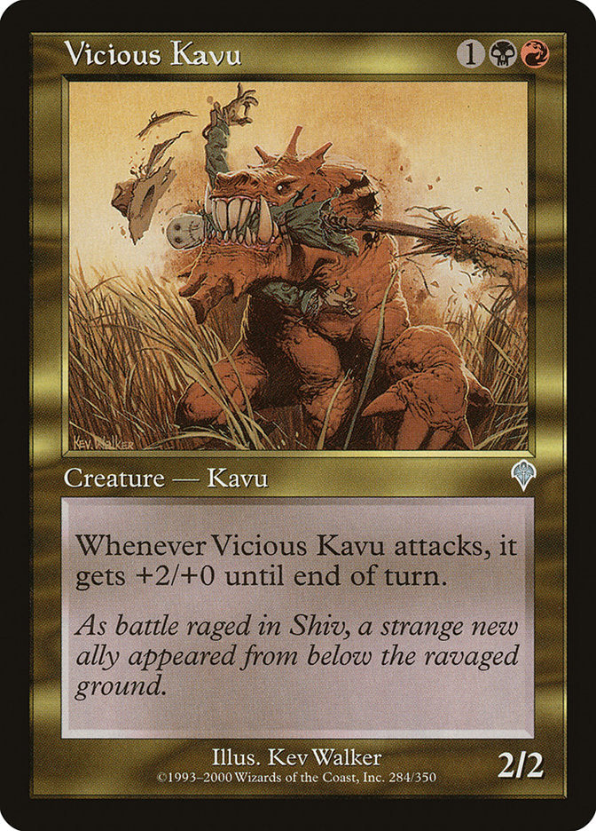 Vicious Kavu [Invasion] | Boutique FDB TCG