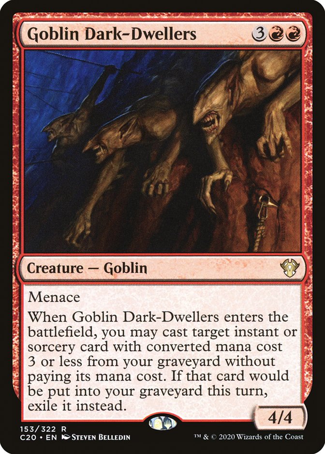 Goblin Dark-Dwellers [Commander 2020] | Boutique FDB TCG