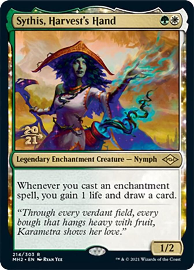 Sythis, Harvest's Hand [Modern Horizons 2 Prerelease Promos] | Boutique FDB TCG