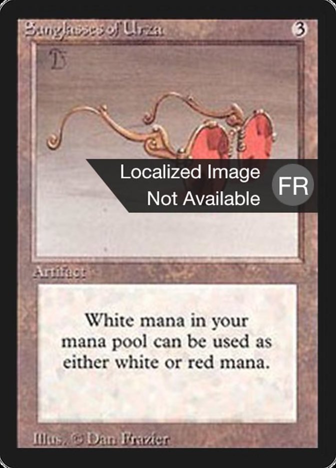 Sunglasses of Urza [Foreign Black Border] | Boutique FDB TCG