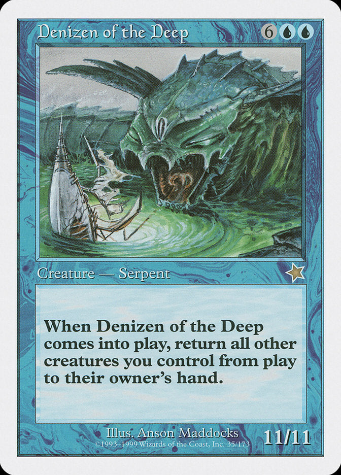 Denizen of the Deep [Starter 1999] | Boutique FDB TCG