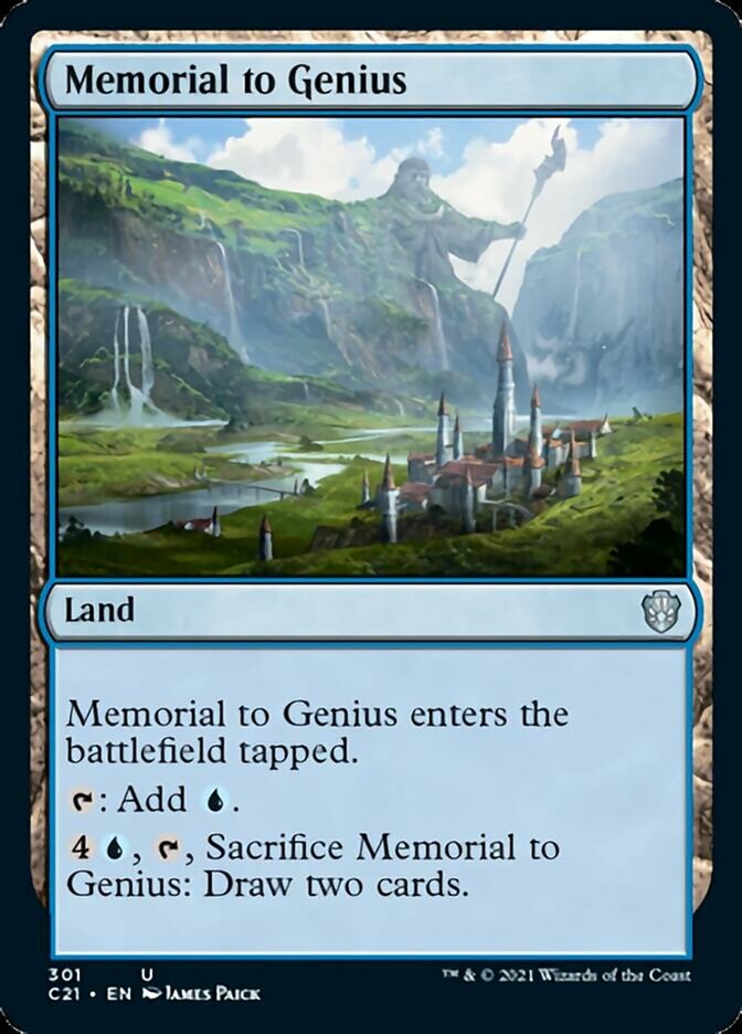 Memorial to Genius [Commander 2021] | Boutique FDB TCG