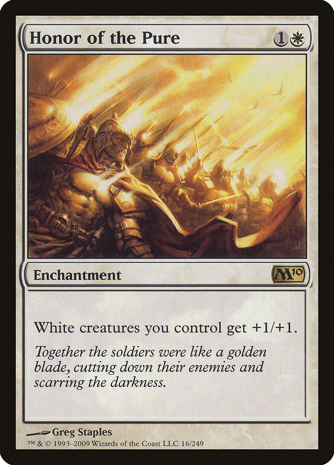 Honor of the Pure [Magic 2010] | Boutique FDB TCG